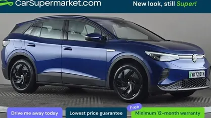 Used VW ID.4 Pure 108 kW (148 HP) 2021 Blue SUV