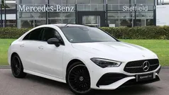 White Used 2024 Mercedes CLA200 AMG Line Premium Plus Coupe | £33,485 (Fair price)