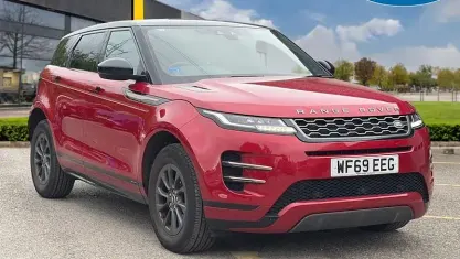 Used Land Rover Range Rover evoque R-Dynamic 152 HP (111 kW) 2019 Red SUV