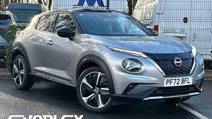 Silver Used 2023 Nissan Juke Tekna+ SUV | £18,212 (Fair price)