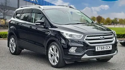 Used Ford Kuga Titanium X 150 HP (110 kW) 2018 Black SUV