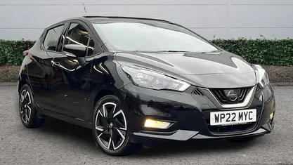 Used Nissan Micra Acenta 92 HP (67 kW) 2022 Black Hatchback