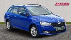 Blue Used 2021 Skoda Fabia SE Estate | £10,975 (Fair price)