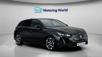 Used Peugeot 308 Allure Premium 131 HP (96 kW) 2022 Black Hatchback