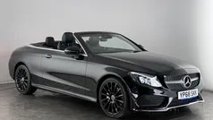 Used 2018 Mercedes C220 AMG line Cabriolet | £18,050 (Fair price)