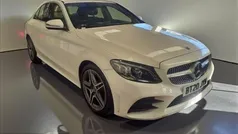 White Used 2019 Mercedes C220 AMG Line Premium Sedan | £15,990 (Fair price)