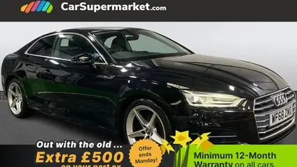 Used Audi A5 Sport 150 HP (110 kW) 2018 Black Coupe