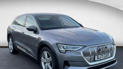 Grey Used 2021 Audi e-tron Advanced SUV | £18,990 (Super price)