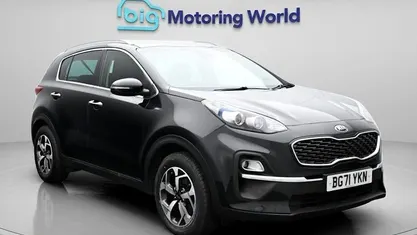 Begagnad Kia Sportage 136 HK (100 kW) 2021 Svart SUV
