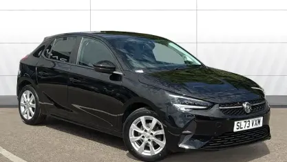 Used Vauxhall Corsa Design Edition 75 HP (55 kW) 2023 Black Hatchback