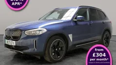 Blue Used 2021 BMW iX3 Comfort Edition SUV | £21,780 (Fair price)