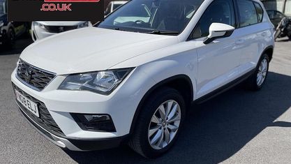 Usado Seat Ateca 4Drive 150 HP (110 kW) 2018 Branco SUV