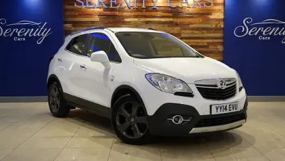 Used Vauxhall Mokka 116 HP (85 kW) 2014 White SUV