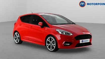 Used Ford Fiesta ST-Line X 125 HP (91 kW) 2021 Red Hatchback