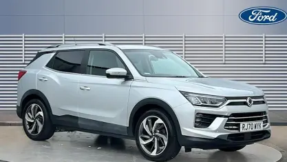 Used SsangYong Korando 136 HP (100 kW) 2021 Silver SUV