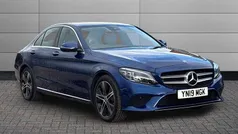Blue Used 2019 Mercedes C200 Premium Plus Sedan | £19,550 (Fair price)