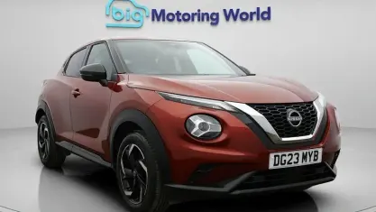 Used Nissan Juke N-Connecta 114 HP (83 kW) 2023 Red SUV