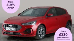 Red Used 2023 Ford Focus ST-Line Hatchback | £16,705 (Fair price)