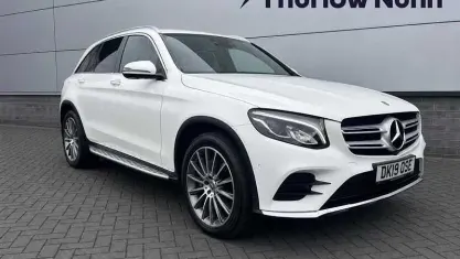 Used Mercedes GLC250 AMG line 211 HP (155 kW) 2019 White SUV