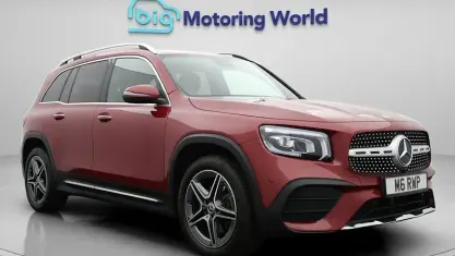 Used Mercedes GLB200 AMG line 163 HP (119 kW) 2022 Red SUV