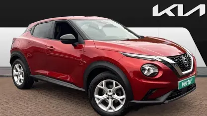 Used Nissan Juke N-Connecta 117 HP (86 kW) 2020 Red SUV
