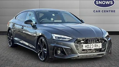 Grey Used 2023 Audi A5 Sportback Black Edition Hatchback | £29,999 (Good price)