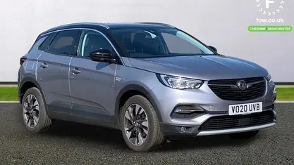 Used Vauxhall Grandland X SRi 131 HP (96 kW) 2020 Grey SUV