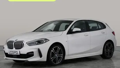 Used BMW 118 M Sport 136 HP (100 kW) 2023 White Hatchback