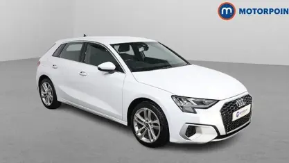 Used Audi A3 Sportback Sport 150 HP (110 kW) 2023 White Hatchback