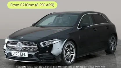 Black Used 2020 Mercedes A200 Executive Hatchback | £15,926 (Fair price)