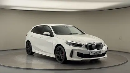 Used BMW 118 M Sport 140 HP (102 kW) 2020 Alpine white Hatchback