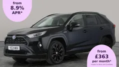 Black Used 2021 Toyota RAV4 Hybrid Edition SUV | £24,129 (Fair price)