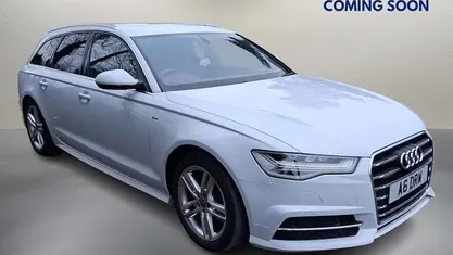 White Used 2018 Audi A6 S-Line Estate | £16,850 (Fair price)