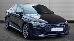 Mythos black Used 2025 Audi A3 S-Line Sedan | £28,650 (Fair price)