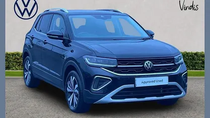 Black Used 2025 VW T-Cross Style SUV | £23,500 (Fair price)