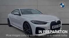 White Used 2022 BMW 420 M Sport Coupe | £29,890 (Fair price)