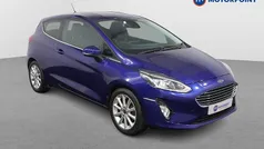 Blue Used 2018 Ford Fiesta Titanium Hatchback | £8,899 (Fair price)