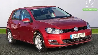 Red Used 2016 VW Golf VII Edition Hatchback | £11,799 (Fair price)