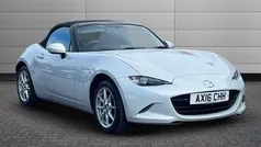 Silver Used 2016 Mazda MX5 Cabriolet | £13,495 (Fair price)