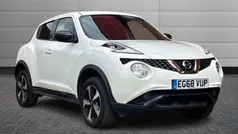 Arctic white Used 2019 Nissan Juke SUV | £8,195 (Fair price)