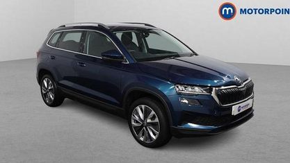 Begagnad Skoda Karoq SE L 150 HK (110 kW) 2023 Blå SUV