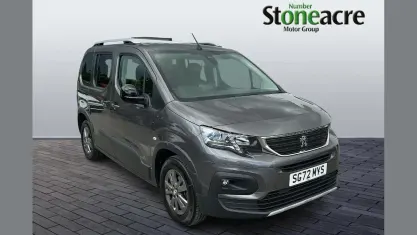 Used Peugeot Rifter Allure 102 HP (75 kW) 2022 Grey MPV