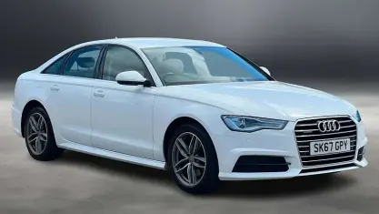 Used Audi A6 190 HP (139 kW) 2017 White Sedan