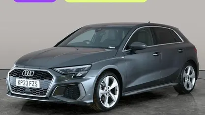 Used Audi A3 Sportback S-Line 150 HP (110 kW) 2023 Grey Hatchback