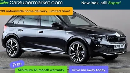 Used Skoda Kamiq Monte Carlo 116 HP (85 kW) 2024 Black SUV