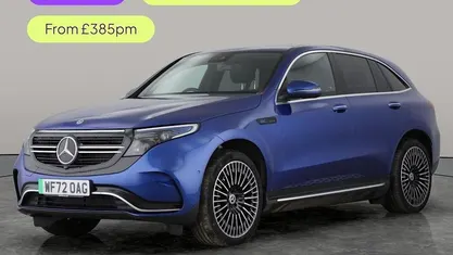 Used Mercedes EQC400 AMG Line Premium 300 kW (408 HP) 2023 Blue SUV