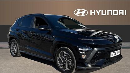 Używany Hyundai Kona N Line 129 KM (94 kW) 2025 Czarny SUV