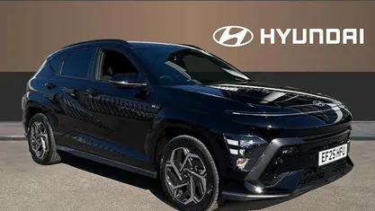 Second-hand Hyundai Kona N Line 129 CP (94 kW) 2025 Negru SUV