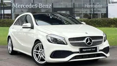 White Used 2018 Mercedes A180 AMG Line Premium Plus Hatchback | £13,000 (Fair price)