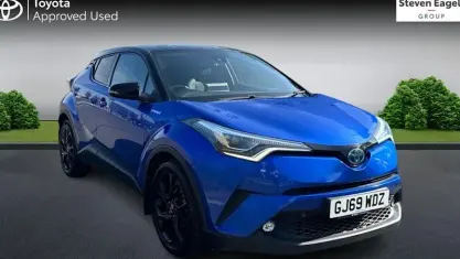 Used Toyota C-HR 122 HP (89 kW) 2019 Blue SUV
